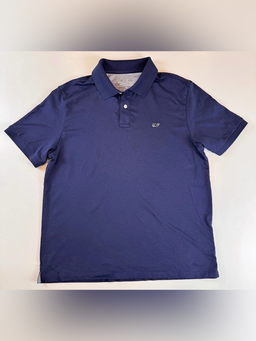 vineyard vines Edgartown Polo Men's Polo Blue Size Medium Like New